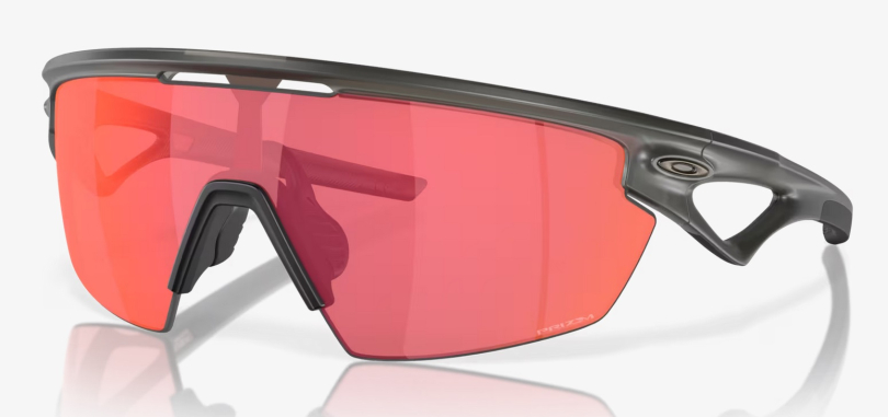 Oakley Sphaera Matte Grey Smoke/Prizm Trail Torch Brille