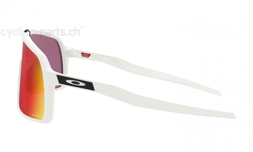 Oakley Sutro Matte White/Prizm Road Brille