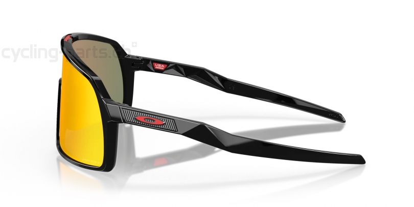 Oakley Sutro S Polished Black/Prizm Ruby Brille