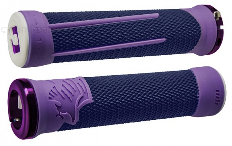 ODI Aaron Gwin AG-2 Signature purple/blue Lenkergriffe