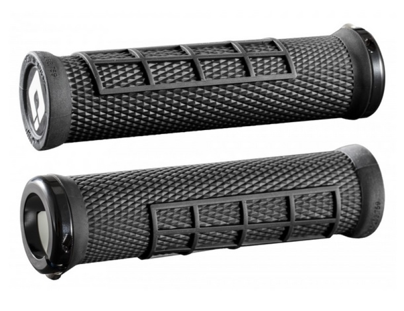 ODI Elite Flow Lock-ON Grips black Lenkergriffe