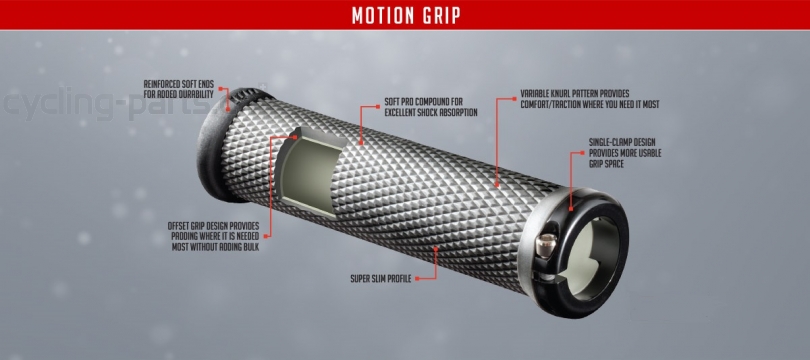 ODI Elite Motion Lock-ON Grips black Lenkergriffe