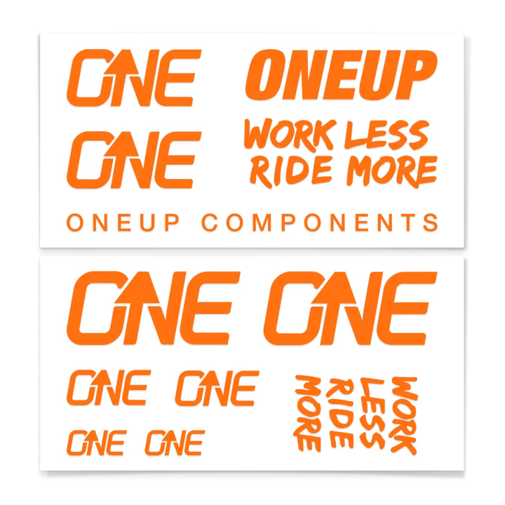 OneUp Components Decal Kit orange