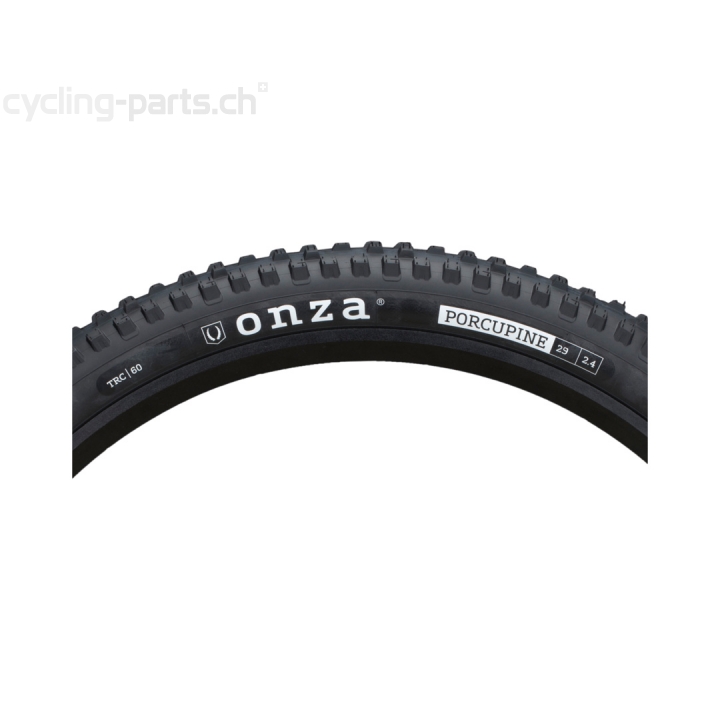 Onza Porcupine TRC Trail Casing Medium Compound 60 60 TPI Tubeless Ready black 29x2.60 Reifen