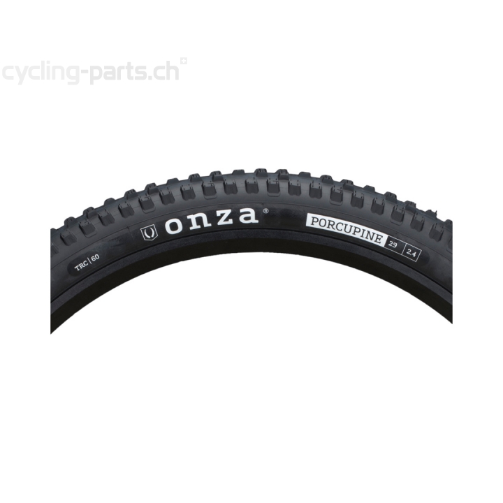 Onza Porcupine TRC Trail Casing Medium Compound 60 60 TPI Tubeless Ready black 27.5x2.60 Reifen