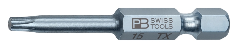 PB Swiss Tools PB E6.400/15-50 Grösse 15 Torx Precision Bit 1/4"