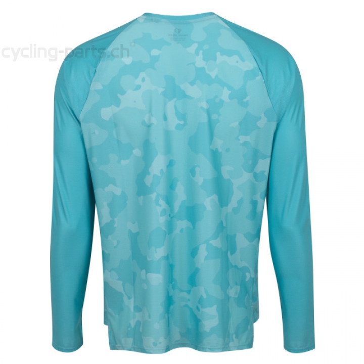 Pearl Izumi Men's Elevate LS Jersey mystic blue camo