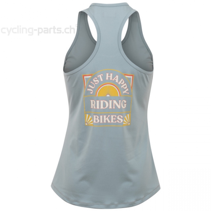 Pearl Izumi Women's Midland Graphic Tank dawn grey happy