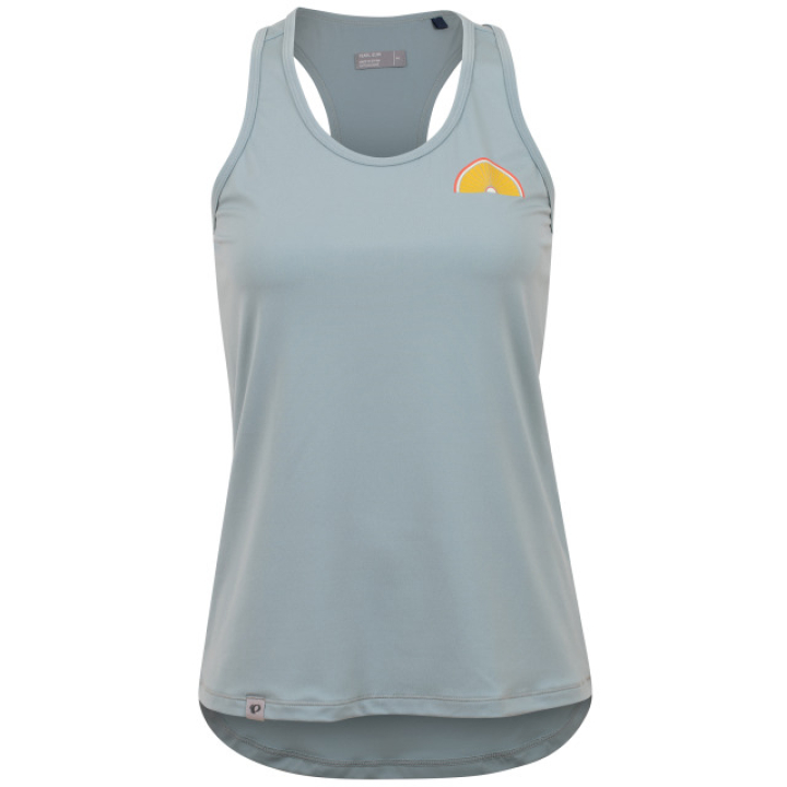 Pearl Izumi Women's Midland Graphic Tank dawn grey happy