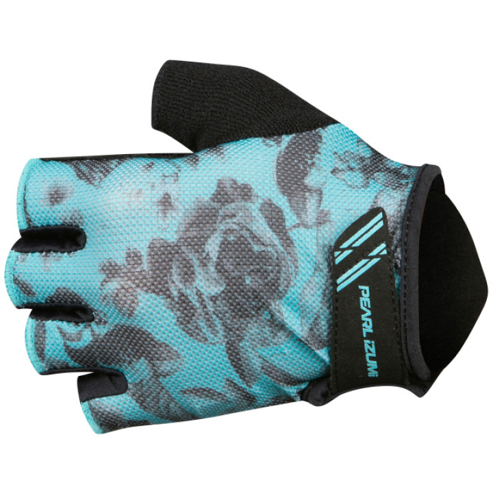 Pearl Izumi Women's Select mystic blue floral Handschuhe