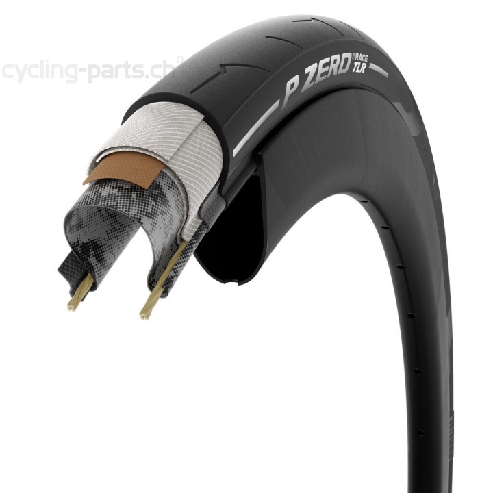 Pirelli P Zero Race TLR Italy 700x28 black/white Reifen