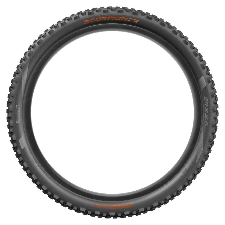 Pirelli Scorpion Enduro M, TLR, SmartGRIP Gravity, HardWALL black/orange 29x2.6 Reifen