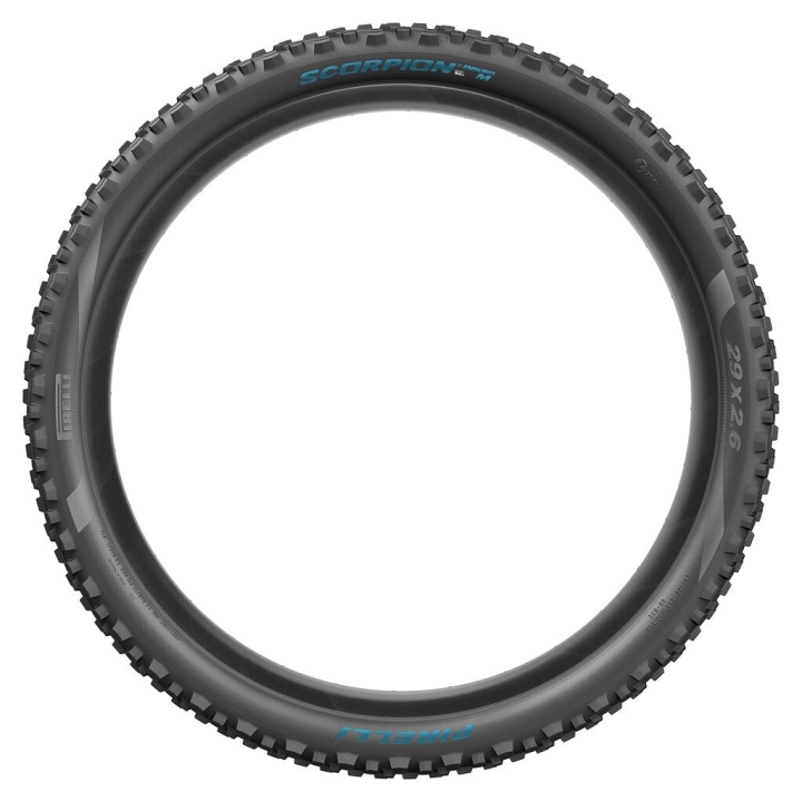 Pirelli Scorpion Enduro M, TLR, SmartGRIP Gravity, HardWALL black/turquoise 29x2.6 Reifen