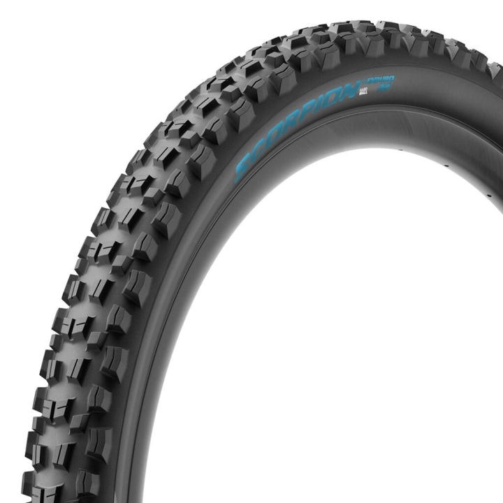Pirelli Scorpion Enduro M, TLR, SmartGRIP Gravity, HardWALL black/turquoise 29x2.6 Reifen