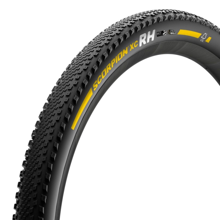 Pirelli Scorpion Race XC RH, TLR, Race Compound, ProWALL black/yellow 29x2.4 Reifen
