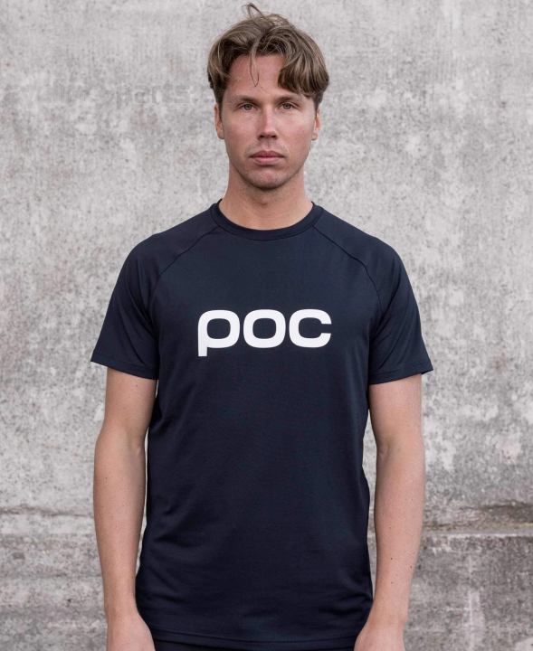 POC Men's Reform Enduro Tee uranium black