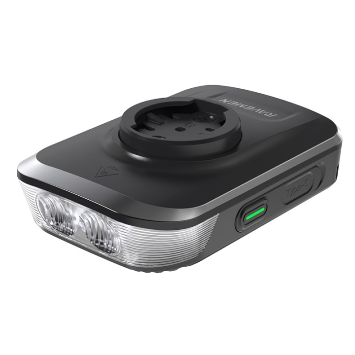 Ravemen FR1500 Frontlicht an Garmin/Wahoo Halterung