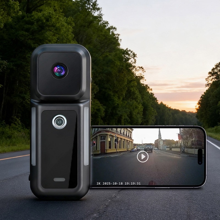 Ravemen NT301 Rücklicht mit 138° Ultraweitwinkel HD Kamera