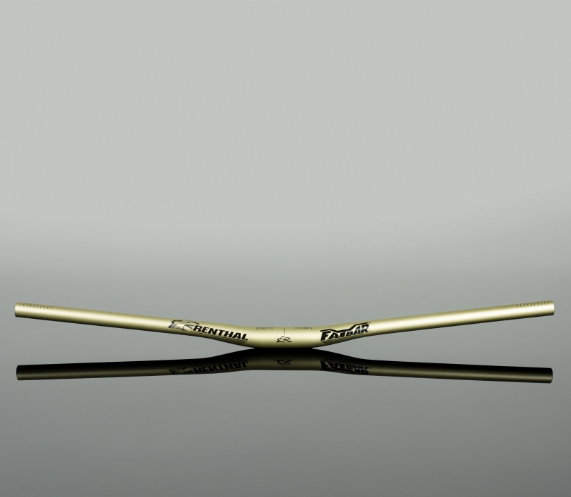 Renthal Fatbar Lite V3 760mm/10mm Rise gold Lenker