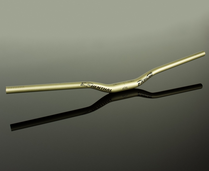 Renthal Fatbar Lite V3 760mm/30mm Rise gold Lenker