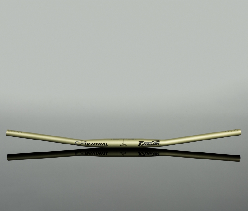 Renthal Fatbar Lite Zero Rise V3 780mm gold Lenker
