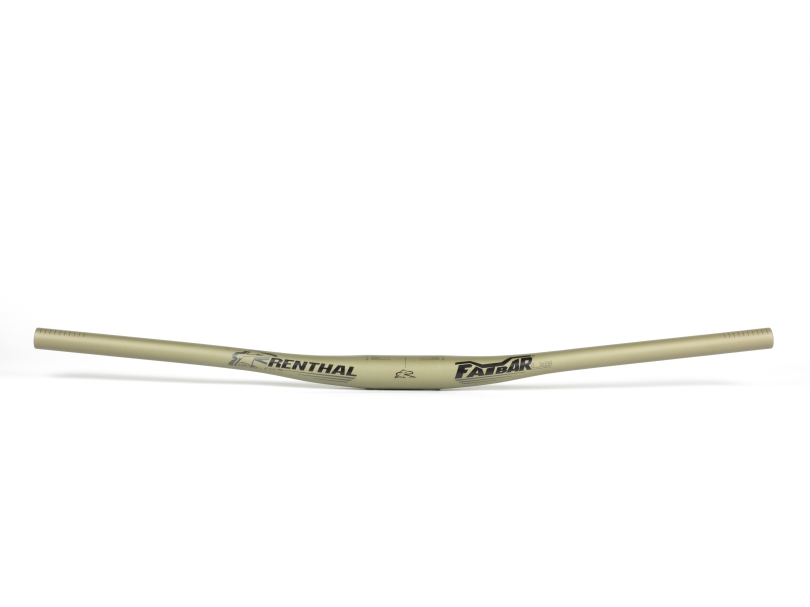 Renthal Fatbar Lite35 V3 760mm/10mm Rise gold Lenker