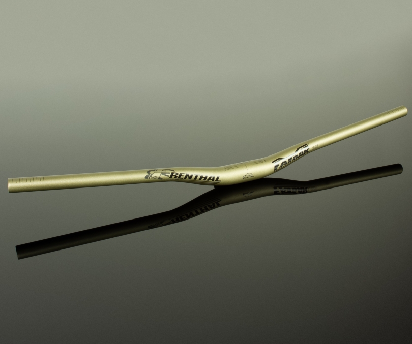 Renthal Fatbar Lite35 V3 760mm/20mm Rise gold Lenker