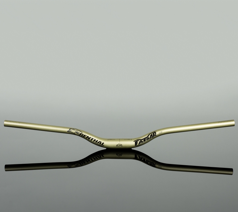Renthal Fatbar Lite35 V3 760mm/40mm Rise gold Lenker