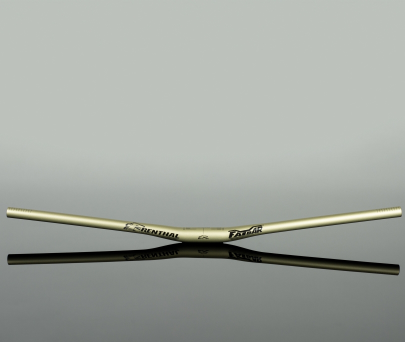 Renthal Fatbar V3 800mm/10mm Rise gold Lenker