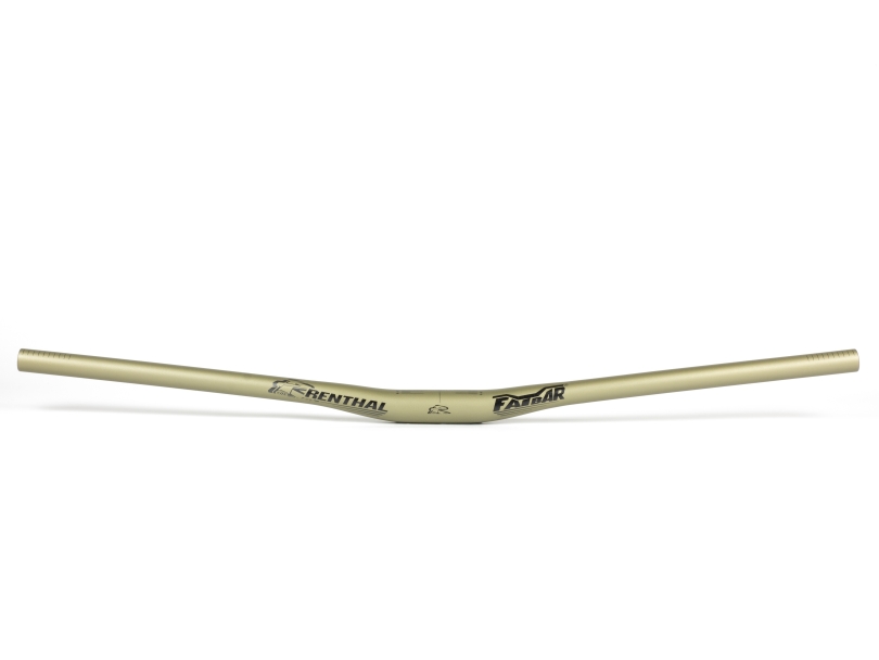 Renthal Fatbar V3 800mm/10mm Rise gold Lenker