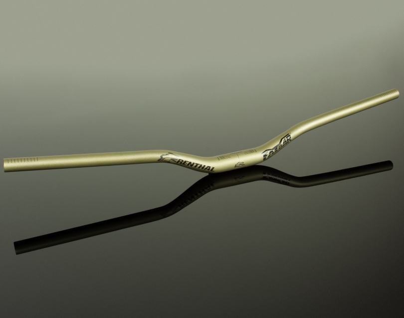 Renthal Fatbar V3 800mm/40mm Rise gold Lenker