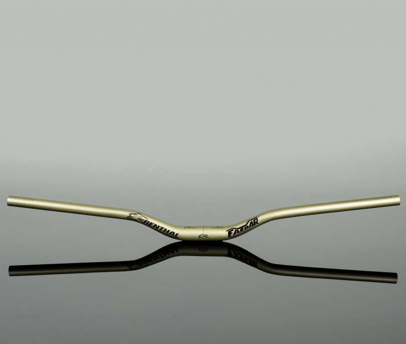Renthal Fatbar V3 800mm/40mm Rise gold Lenker