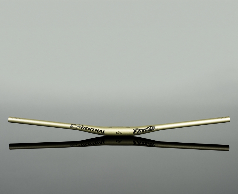 Renthal Fatbar35 V3 800mm/10mm Rise gold Lenker
