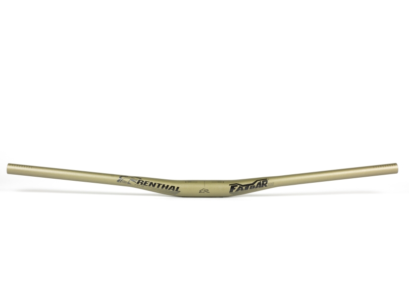 Renthal Fatbar35 V3 800mm/10mm Rise gold Lenker