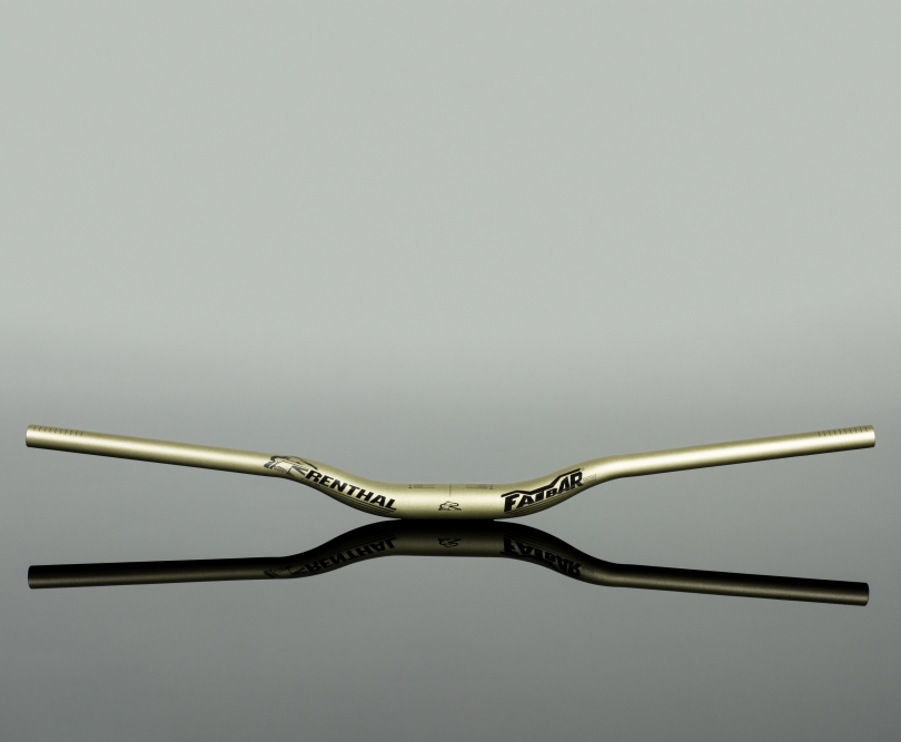 Renthal Fatbar35 V3 800mm/30mm Rise gold Lenker