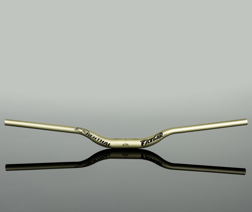 Renthal Fatbar35 V3 800mm/40mm Rise gold Lenker