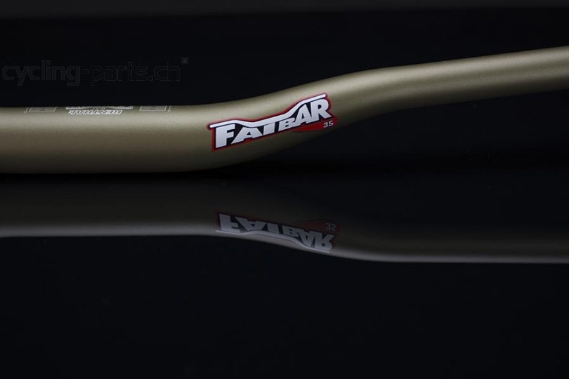 Renthal Fatbar 35 800mm/20mm Rise gold Lenker