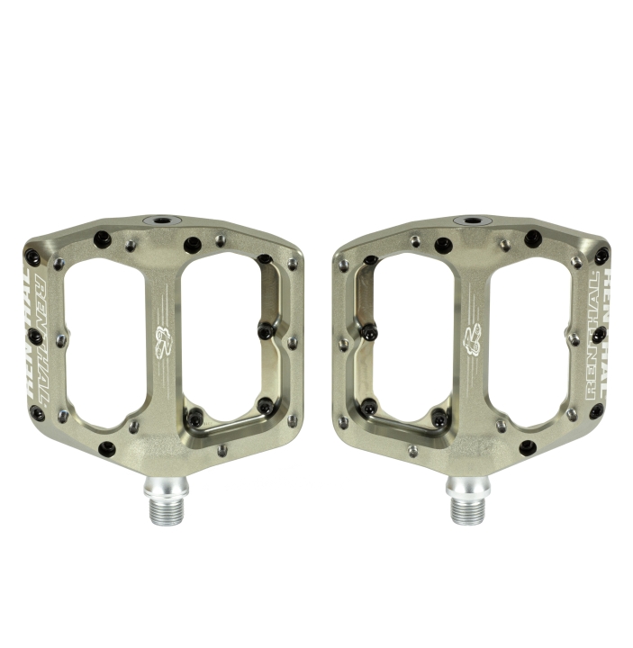 Renthal Revo-F gold Flat Pedal