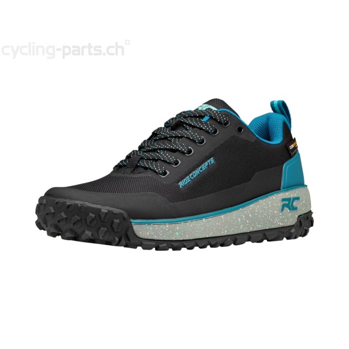 Ride Concepts Women's Flume Flat black/tahoe blue Schuhe