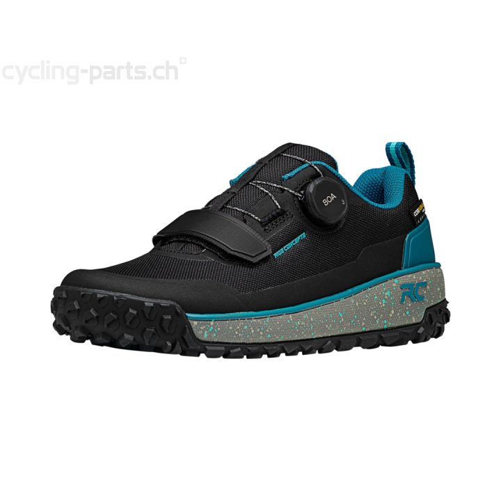Ride Concepts Women's Flume Flat Boa black/tahoe blue Schuhe