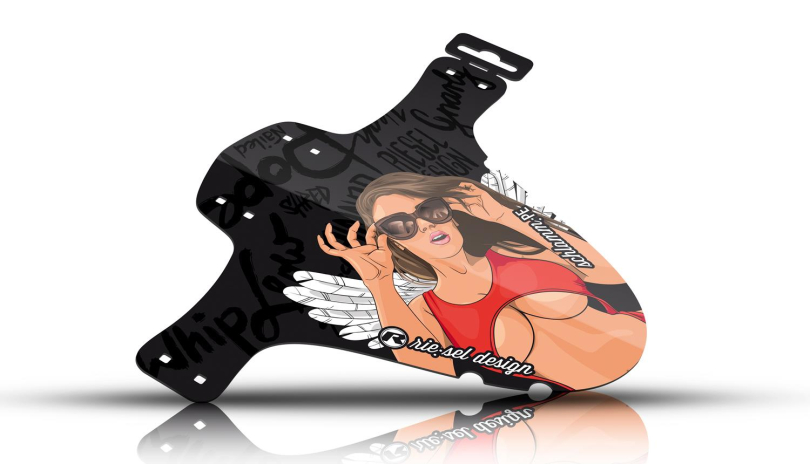 rie:sel design schlamm:PE girl Spritzschutz