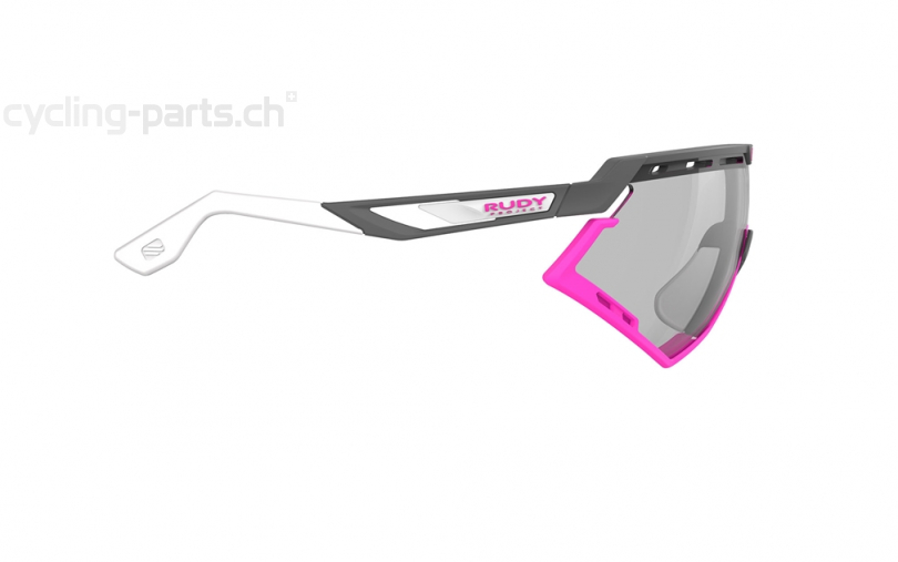 Rudy Project Defender impactX2 photochromic black, pyombo matte-fuxia Brille