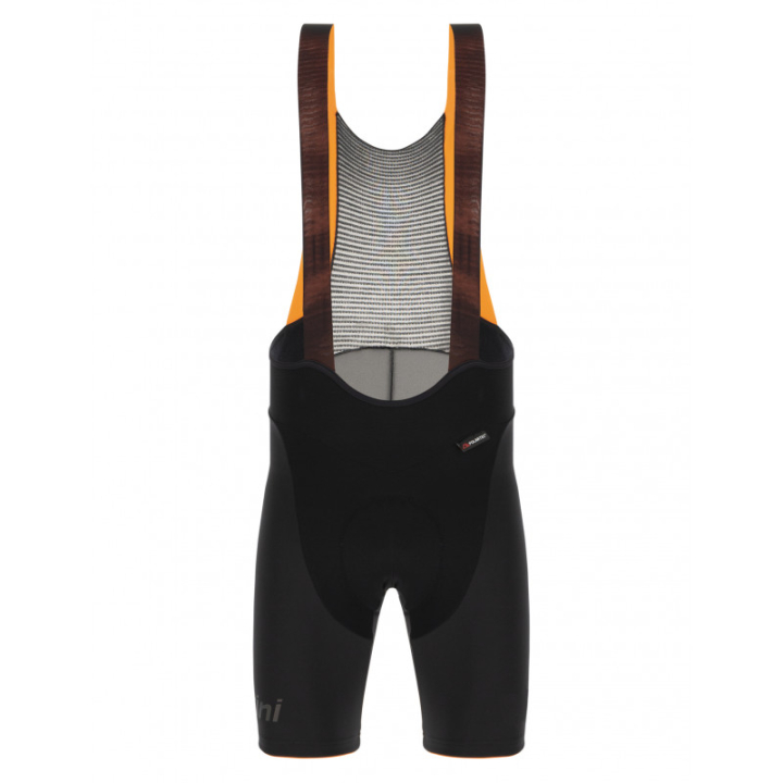 Santini Adapt Herren kurze Trägerhosen schwarz