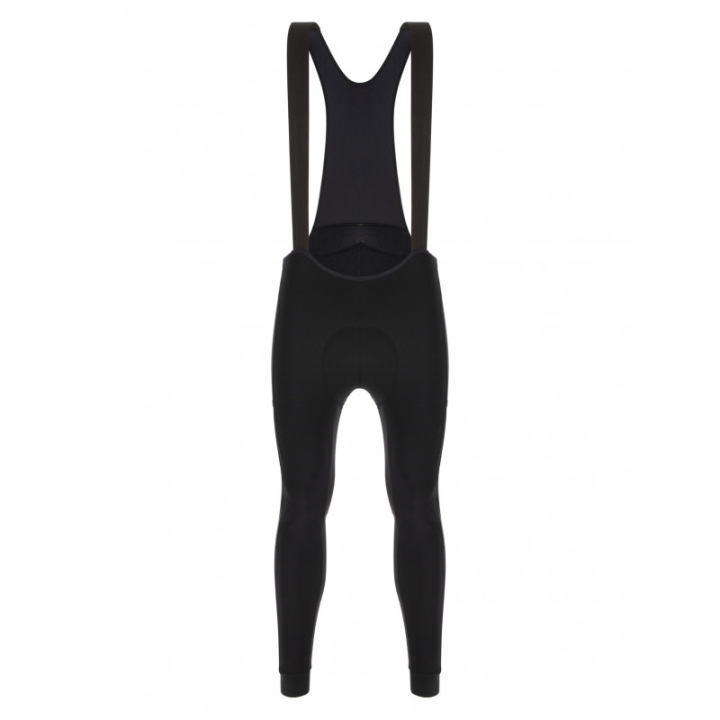 Santini Gravel lange Trägerhose schwarz