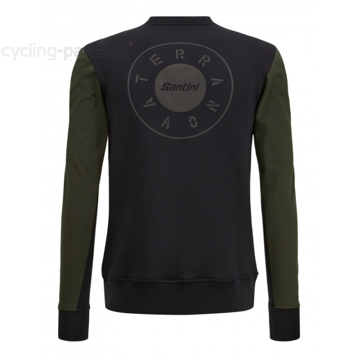 Santini Gravel Windblock Pullover Herren grün