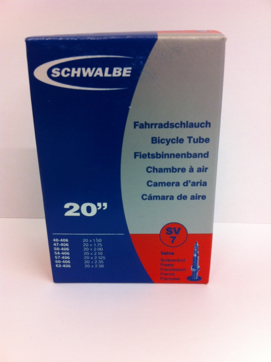 Schwalbe SV 7 20" Presta 40mm Schlauch