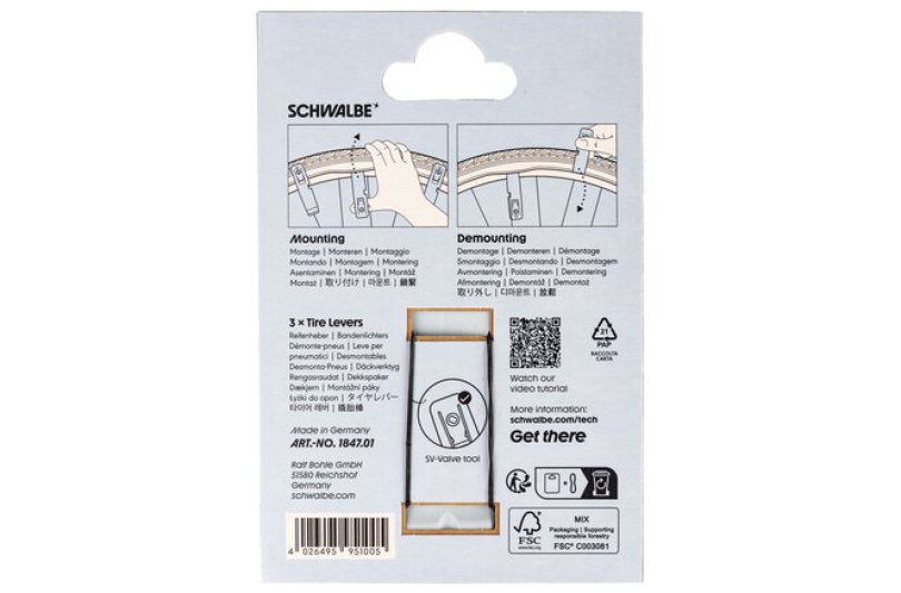 Schwalbe Reifenheber skyblue