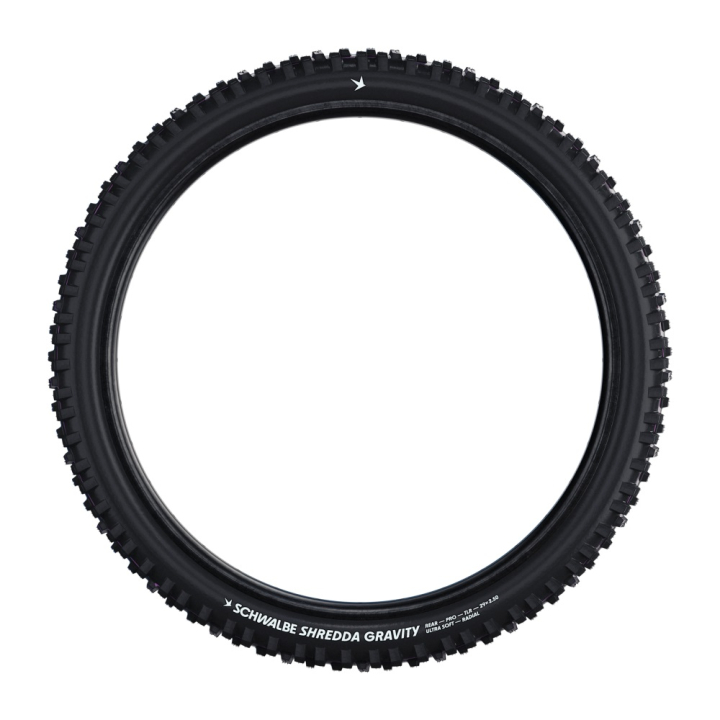 Schwalbe Shredda Rear Radial Gravity Addix Ultra Soft TLR E-50 27.5x2.50 Reifen