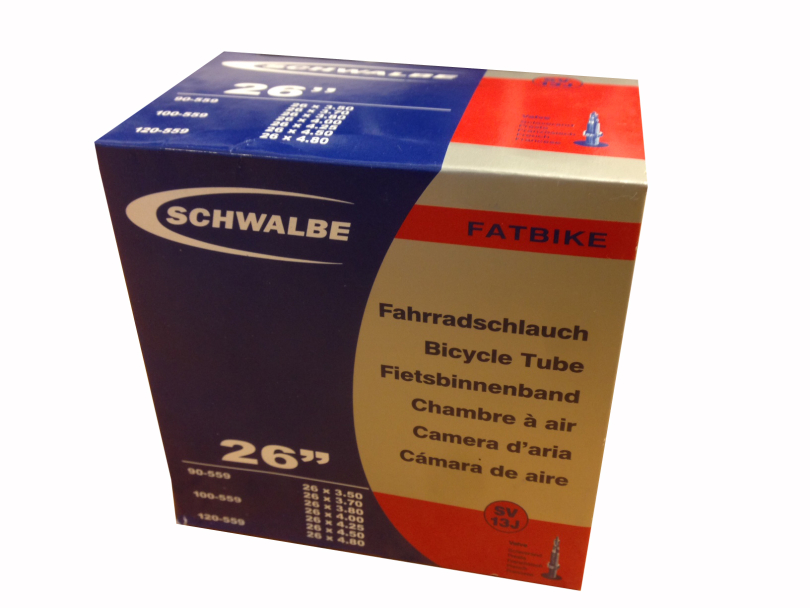 Schwalbe SV13J 26x3.5/4.8 Fatbike Presta 40mm Schlauch