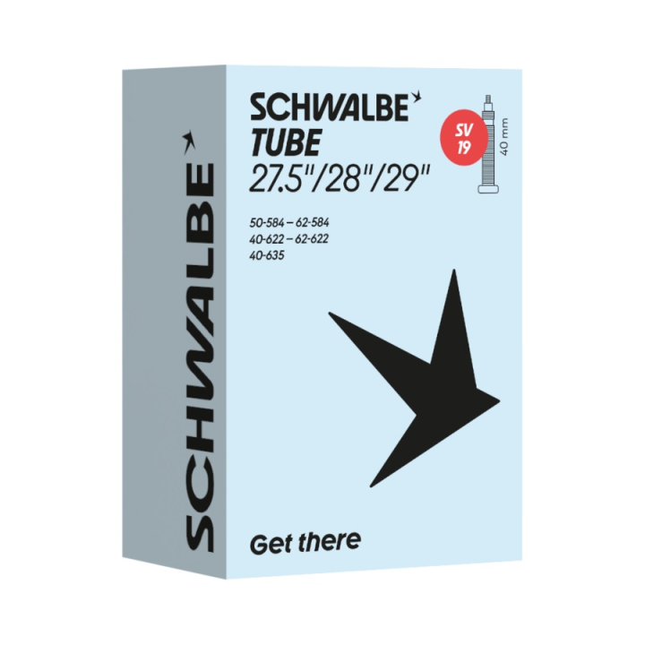 Schwalbe SV 19 29 x 1.75/2.4 und 27,5x2.1/2.35 Presta 40mm Schlauch
